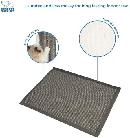 Best Pet Supplies Catify Hanging Cat Scratcher - Log, Gray