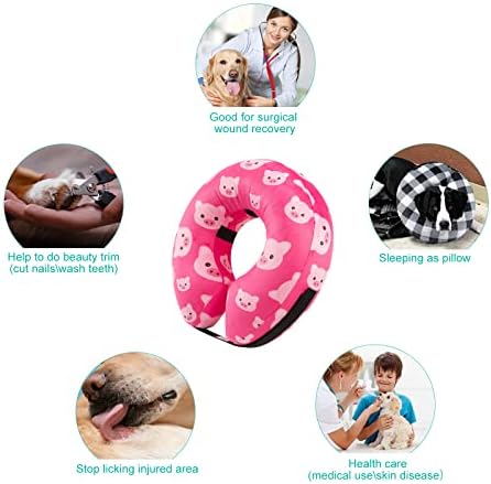 CuteBone Dog Recovery Cone for Small Medium Dogs & Cats