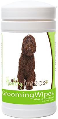 Healthy Breeds Labradoodle Grooming Wipes 70 Count
