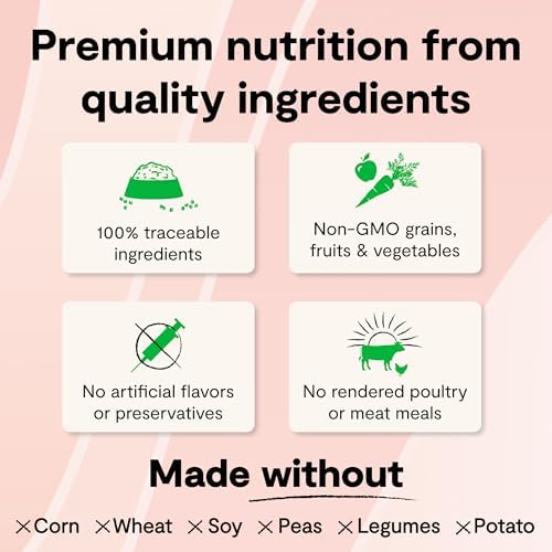 Open Farm GoodGut Dry Dog Food, Harvest Chicken w.Probiotics, 3.5lb Bag
