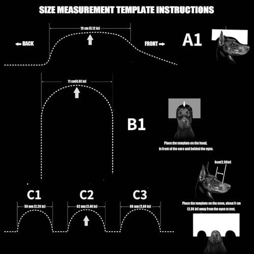 Tactical K9 Helmet - Adjustable Dog Helmet with Removable Ear Guards, 2 Lenses, Picatinny Rail & EVA Pads for German Shepherd and Medium Breed Working Dogs(Brown)