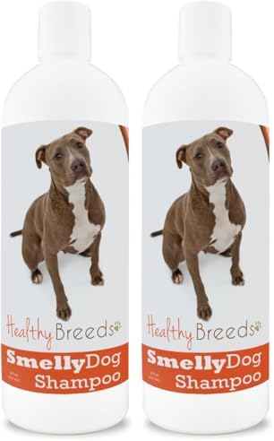 Healthy Breeds Pit Bull Smelly Dog Baking Soda Shampoo 8 oz (Pack of 2)