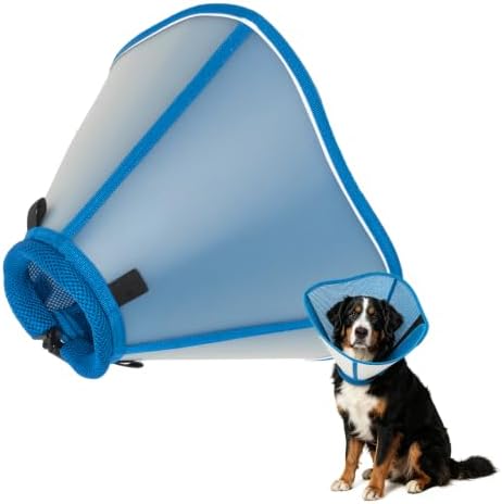 Dog Cone Collar After Surgery,Adjustable Soft Dog Cone