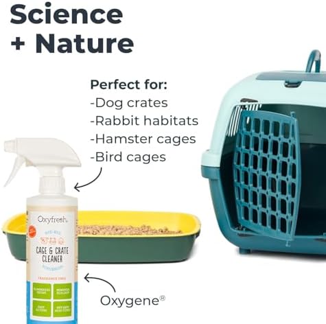 Oxyfresh Pemium Crate & Cage Cleaner – Safe, Bleach Free & Works Instantly