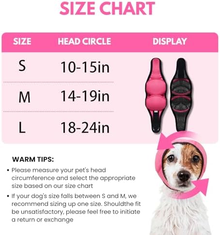 Waterproof Ear Covers for Bath & No Flap Ear Wraps for Dogs