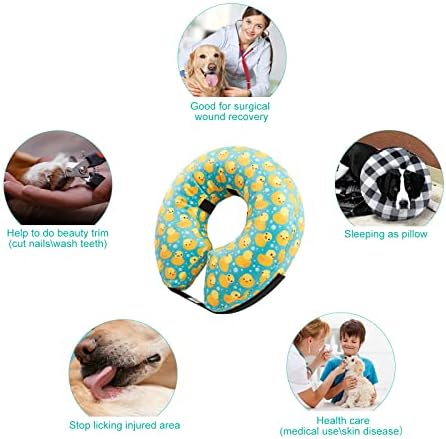 CuteBone Dog Recovery Cone for Small Medium Dogs & Cats
