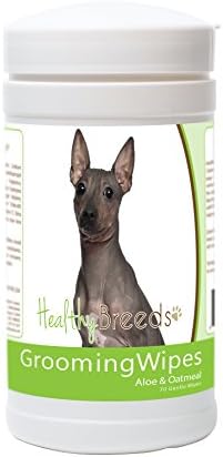 Healthy Breeds American Hairless Terrier Grooming Wipes 70 Count