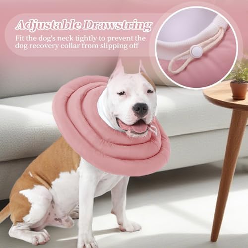 IDOMIK Dog Recovery Collar, Waterproof Soft Dog Cone After Surgery