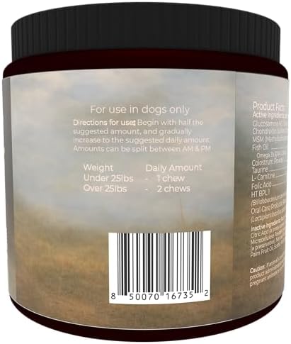 Cavalier King Charles Spaniel Multivitamins, 90 Count, Made in the USA with Real Bacon.