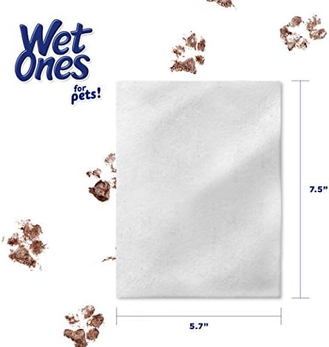 Wet Ones for Pets Multipurpose Dog Wipes, Tropical Splash, 100 Count