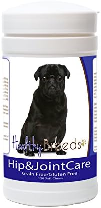 Healthy Breeds Pug Hip and Joint Care 120 Count,White