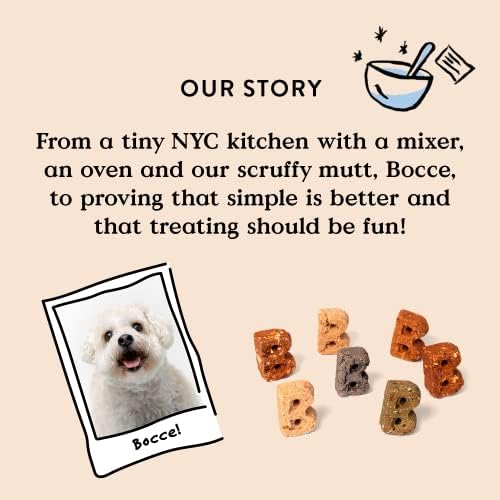 Bocce's Bakery Jerky Stick Dog Treats,Wheat-Free,Made with Limited-Ingredients,Baked in The USA with No Added Salt or Sugar,All-Naural & High-Protein,Beef & Carrot Recipe,4 oz,(Pack of 2)