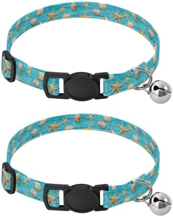 Seashells Easy to Clean Puppy Collar 2 Pack for Puppy