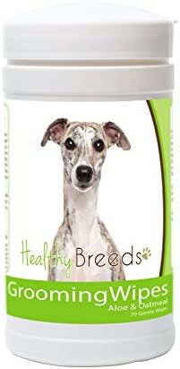 Healthy Breeds Whippet Grooming Wipes 70 Count