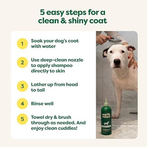 Earth Rated Short Coat Essentials - Dog Shampoo, Grooming Wipes, Refresh Mist & Eye Wipes