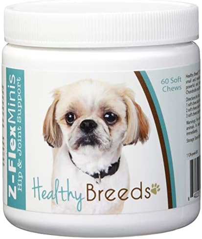 Healthy Breeds Peekapoo Z-Flex Minis Hip and Joint Support Soft Chews 60 Count