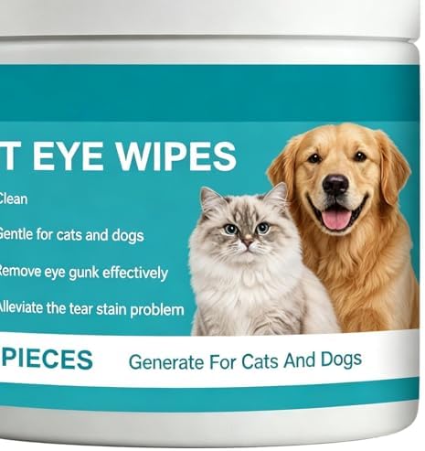 Dog Eye Wipes 100-piece Cleaning Grooming Sheets