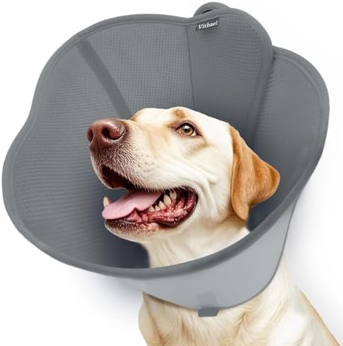 Dog Cone Collar for Large Medium Dogs, Soft Cone for dogs to Stop Licking