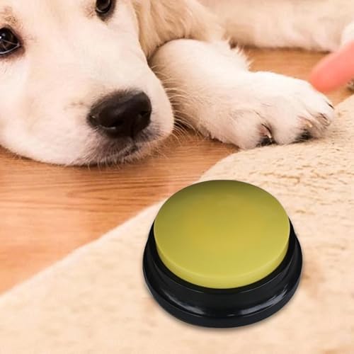 Dog Button – 8.8×4.2cm | Dog Buzzer | Pet Training Bell | Interactive