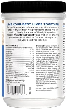 Nutri-Vet Kitten Milk Replacer, Milk Replacer for Kittens, 12oz