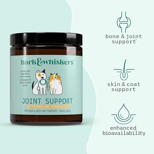 Bark & Whiskers Joint Support, Supports Comfortable Mobility, 1.69 oz