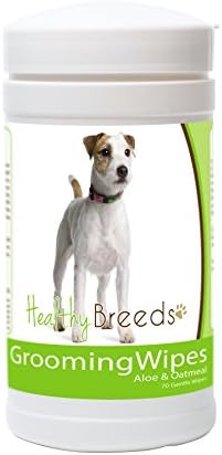 Healthy Breeds Parson Russell Terrier Grooming Wipes 70 Count