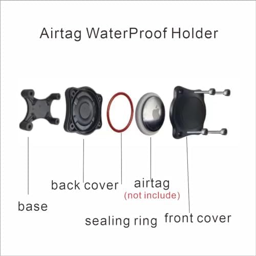 Personalized Dog Collar Waterproof airtag Dog tag Holder,USB C Light up Night Black Dog Collar (Purple, L(15.7-19.7"))