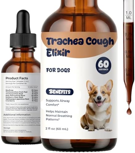Collapsed Trachea Treatment for Dogs, Dog Cough Treatment & Elixir