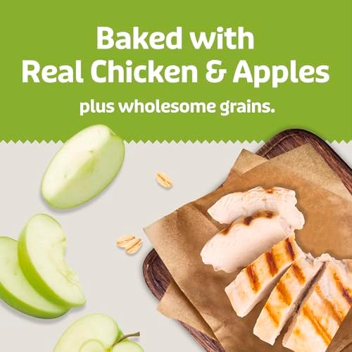 Blue Buffalo Soft & Chewy Health Bars, Baked with Real Chicken & Apples, Natural Dog Treats Mineral Enhanced for Flavor, 9 oz. Bag (Pack of 2)