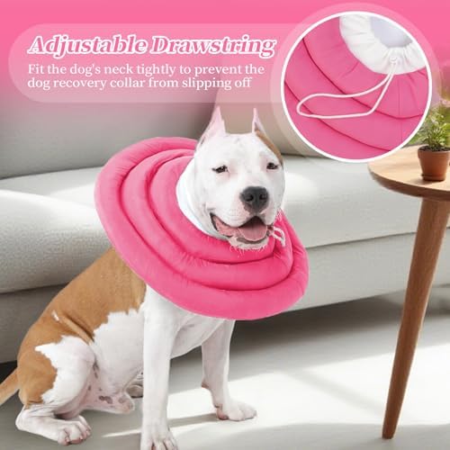 IDOMIK Dog Recovery Collar, Waterproof Soft Dog Cone After Surgery