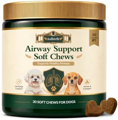 Airway Support Soft Chews for Dogs, Small Breed Daily Airway Support
