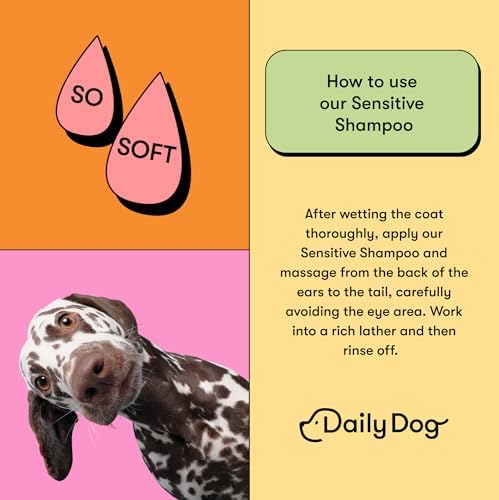 Sensitive Shampoo - Dog Shampoo For Itchy Skin, Hypoallergenic 500ml