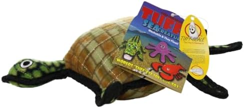 TUFFY® 2 Pack Octopus Turtle Ultra Durable Plush Dog Toys
