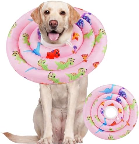 IDOMIK Soft Dog Cone After Surgery, Waterproof Dog Recovery Collar