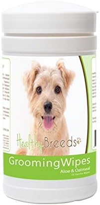 Healthy Breeds Norfolk Terrier Grooming Wipes 70 Count