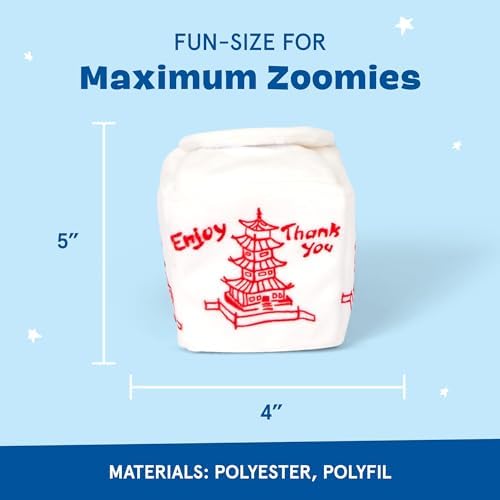 BarkBox Andi's Dumplings 4-in-1 Interactive Plush Dog Toy