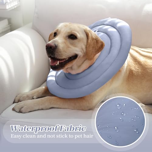 IDOMIK Dog Recovery Collar, Waterproof Soft Dog Cone After Surgery