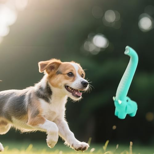 Dog Chew Toys for Aggressive Chewers, Cute Latex Elephant Design