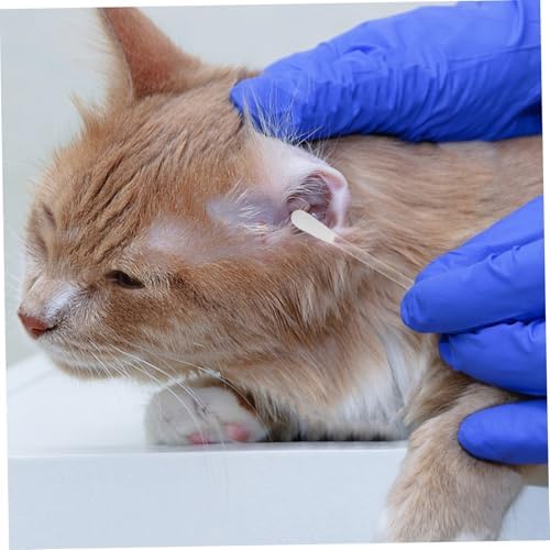 Pet Ear Cleaning Cotton Swabs Dual Ear Cleaner for Dogs Cats Earwax Removal for Daily Care