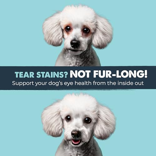 Mighty Paw Mighty Eyes Tear Stain Chews for Dogs, Made in USA, 120 Ct