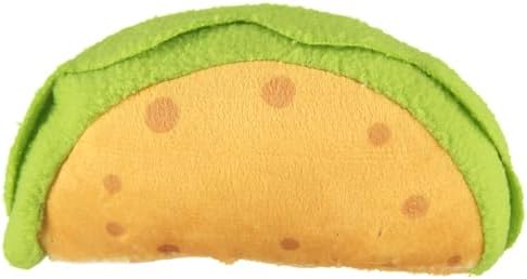 Cudlie 3 Pack Plush Dog Chew Toys – Soft Squeaky Puppy Toys for Small Dogs– 4" Durable, Cute & Safe Pet Toy Gift Set (Food, Fruit, Farm, Zoo & Safari Animal Themes)