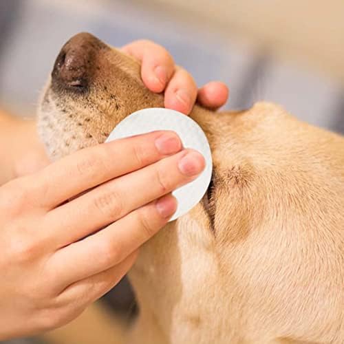 Dog Eye Wipes with BlackBerry Leaf Extract - Dual-Texture Hydroentangled Wipes for Tear Stain Removal & Prevention