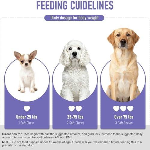 Dog Probiotics Soft Chew for Digestive Health & Immune Support