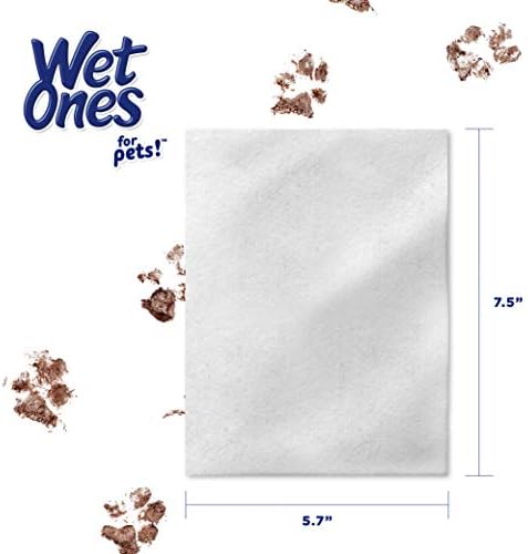 Wet Ones for Pets Hypoallergenic Dog Wipes, Fragrance-Free, 50 Count, 3-Pk