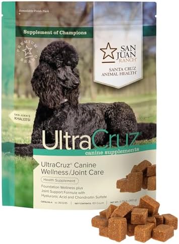 UltraCruz sc-363245 Canine Wellness/Joint Supplement for Dogs, 60 Tasty Chews