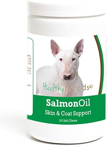 Healthy Breeds Bull Terrier Salmon Oil Soft Chews 120 Count