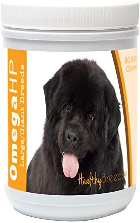 Healthy Breeds Newfoundland Omega HP Fatty Acid Skin and Coat Support Soft Chews 90 Count