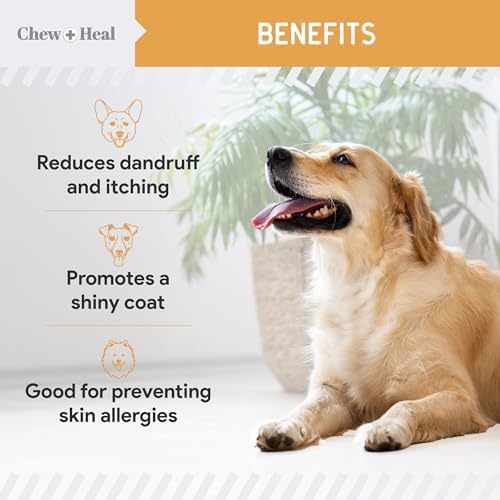 Wild Caught Fish Oil for Dogs, 300mg - 360 Omega 3 Softgel Capsules