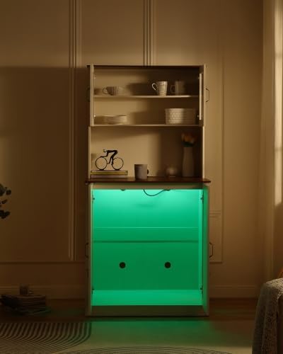 Forest Gravity Extra Large Tall Litter Box Cabinet for Automatic Litter Box