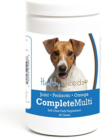Healthy Breeds Jack Russell Terrier All in One Multivitamin Soft Chew 90 Count